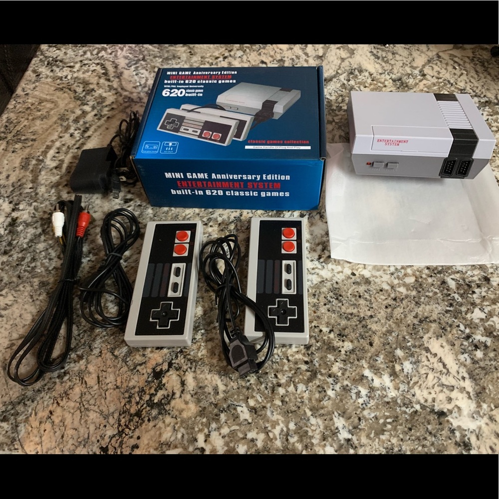 New in box gaming system. Has 620 pre loaded games